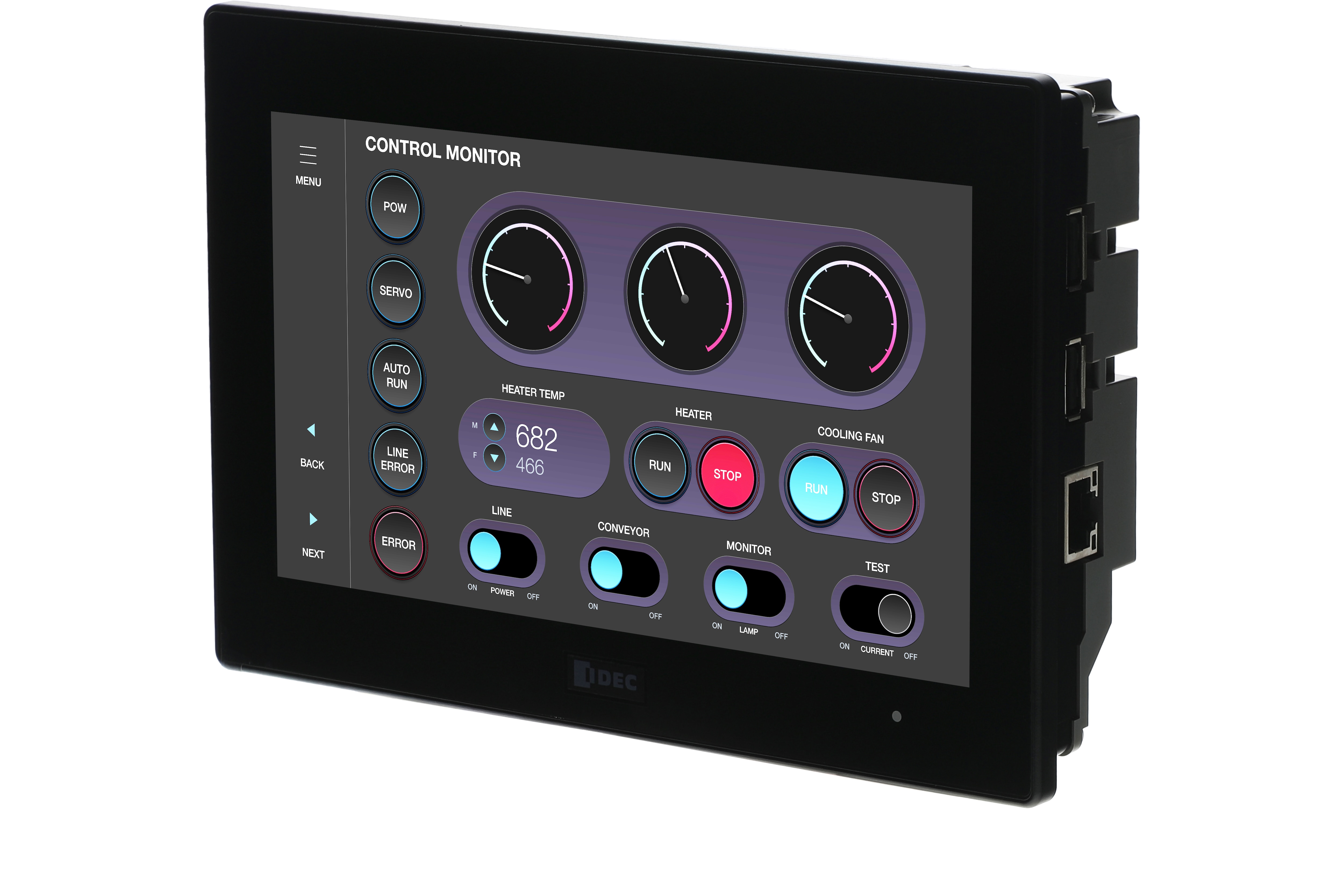 IDEC FT2J 7inc PLC+HMI